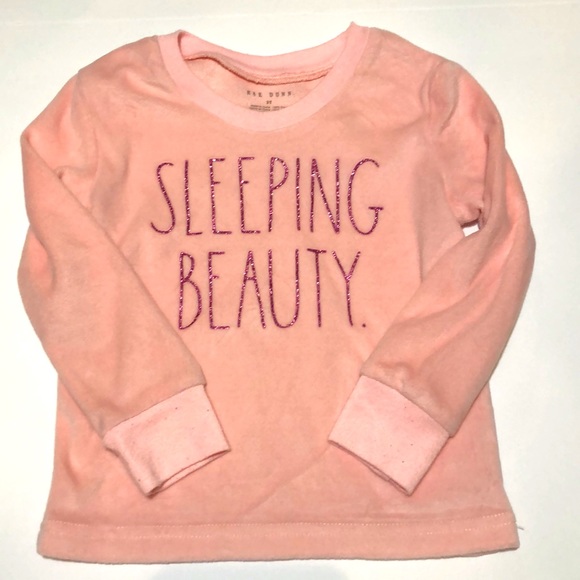 Rae Dunn 3T fleece sleepwear - Picture 2 of 4